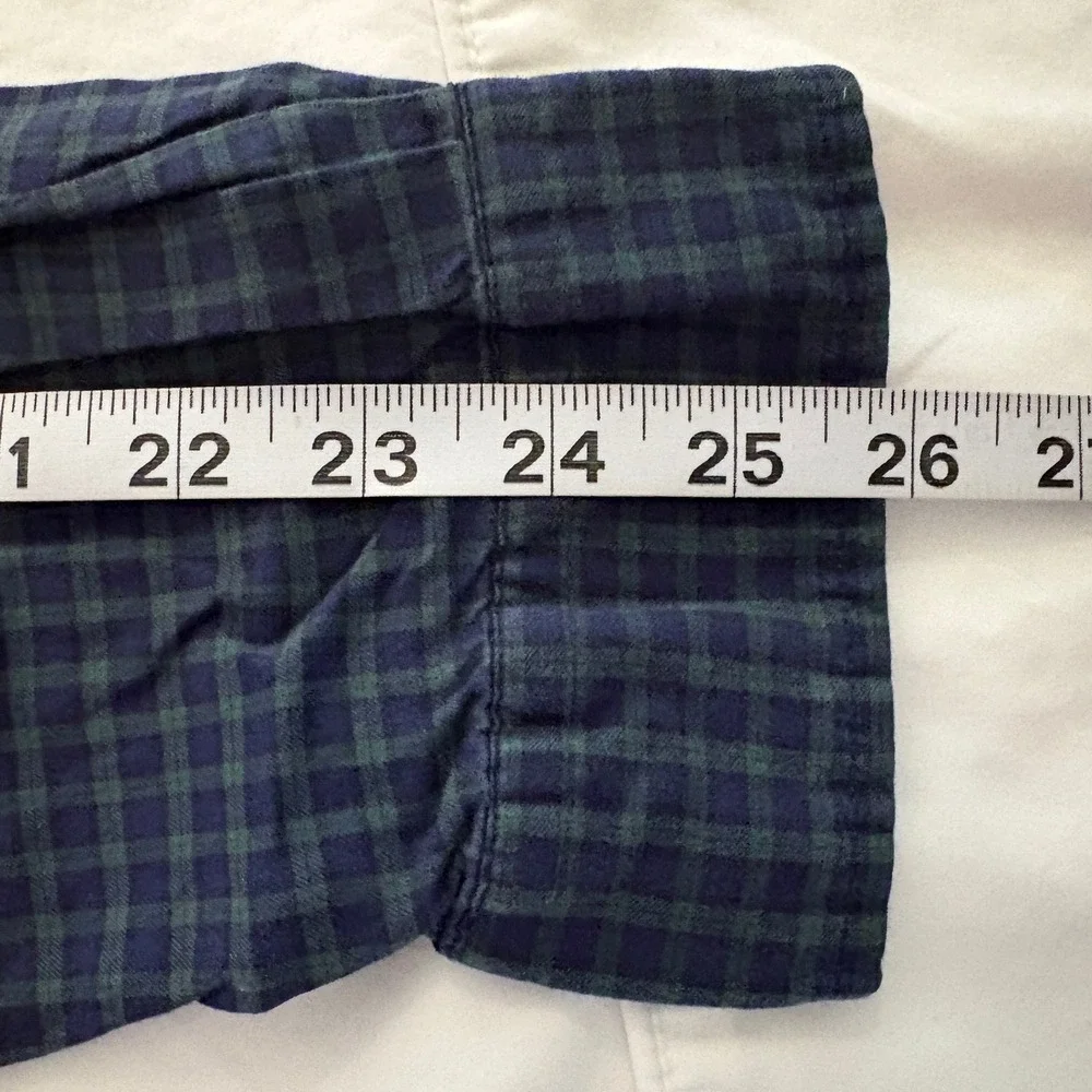 Polo Ralph Lauren Mens Slim Fit Cotton Micro Check Button Down Shirt Navy Green